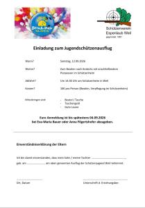 Jugendschützenausflug