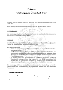 jugendordnung